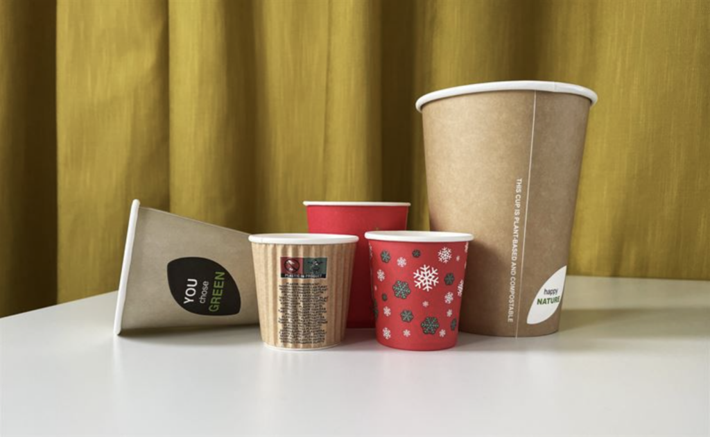 Paper cups and plastic cups equally toxic